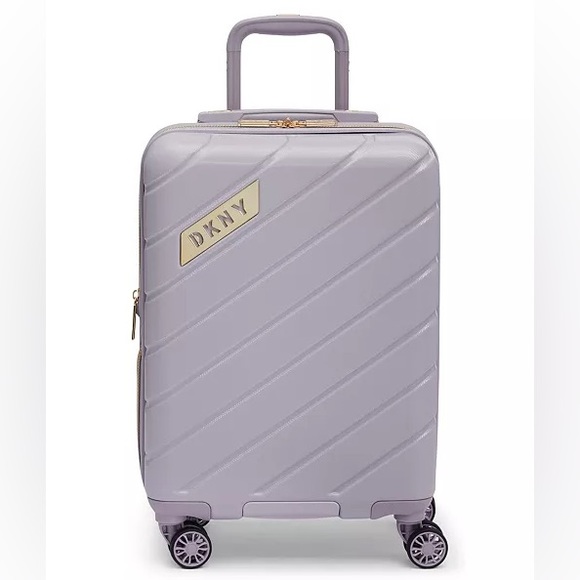 DKNY 20” Carry on luggage Lavender NWOT - Picture 1 of 6